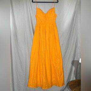 Charlie Holiday Orange Maxi Dress